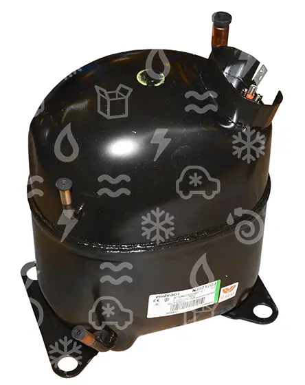 kompresor EMBRACO NJ2212GJ, LBP - R404A/R507, 220 - 240 V, 50 Hz